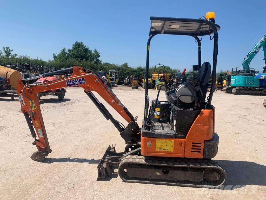 Hitachi ZX 19 U-5 Mini rýpadlá < 7t