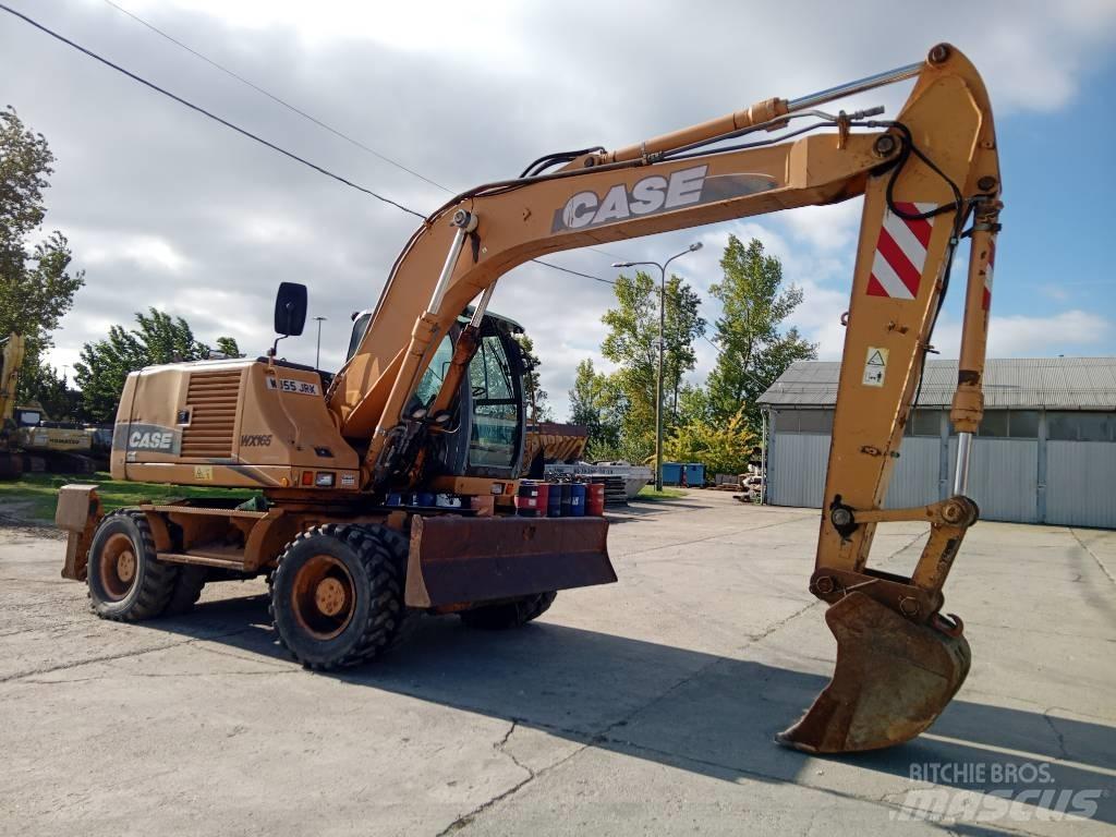 CASE WX 165 Kolesové rýpadlá