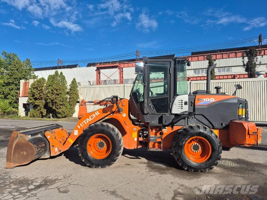 Hitachi ZW 100 Kolesové nakladače