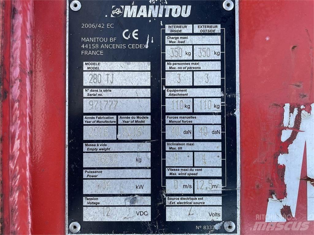 Manitou 280TJ Kĺbové plošiny