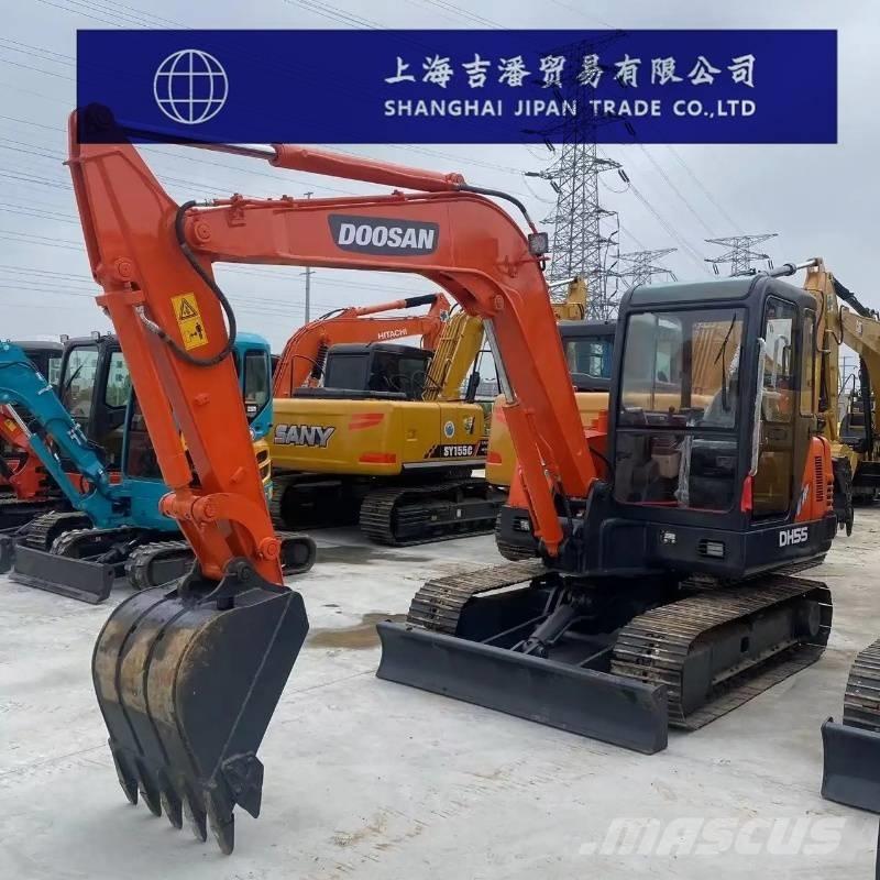 Doosan DH 55 Pásové rýpadlá