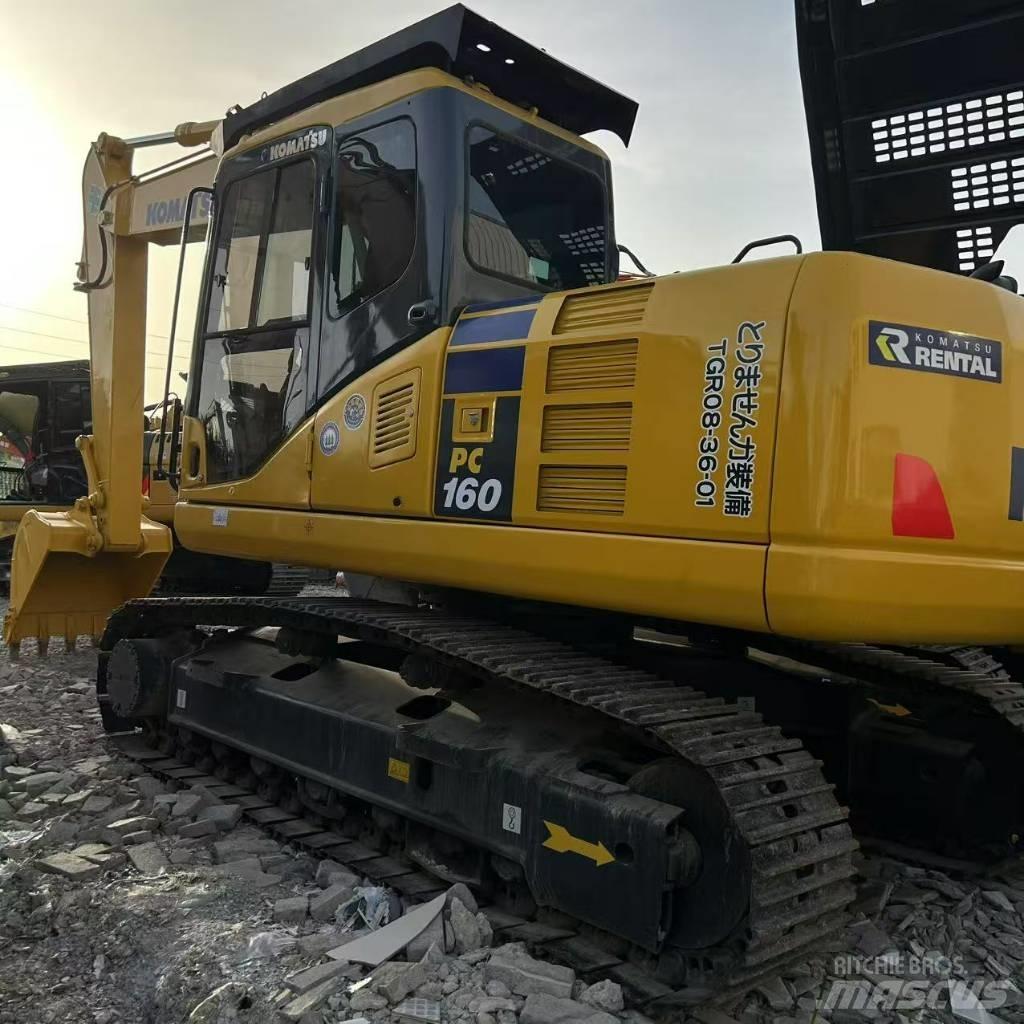 Komatsu 160-7 Pásové rýpadlá