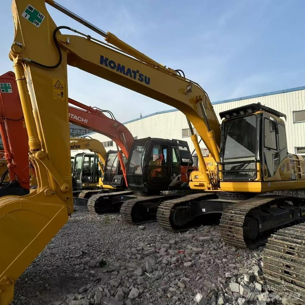 Komatsu 160-7 Pásové rýpadlá