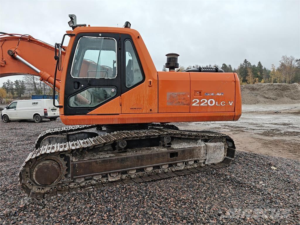 Daewoo 220 LC-V Pásové rýpadlá