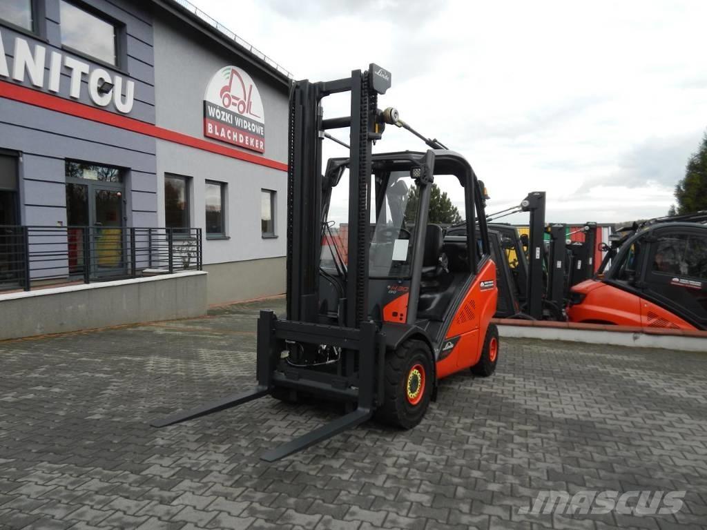 Linde H30T-02 LPG vozíky