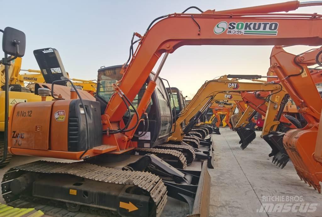 Hitachi ZX 70 Pásové rýpadlá
