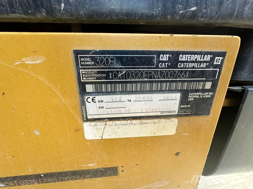 CAT 320 E L Pásové rýpadlá