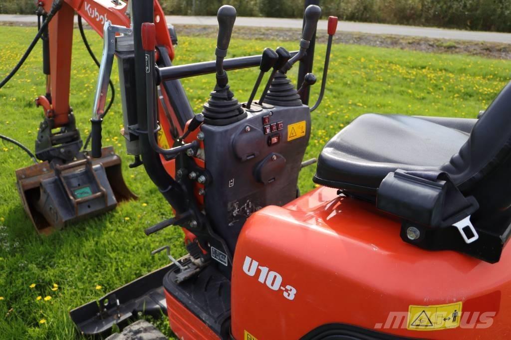 Kubota U10-3 Mini rýpadlá < 7t