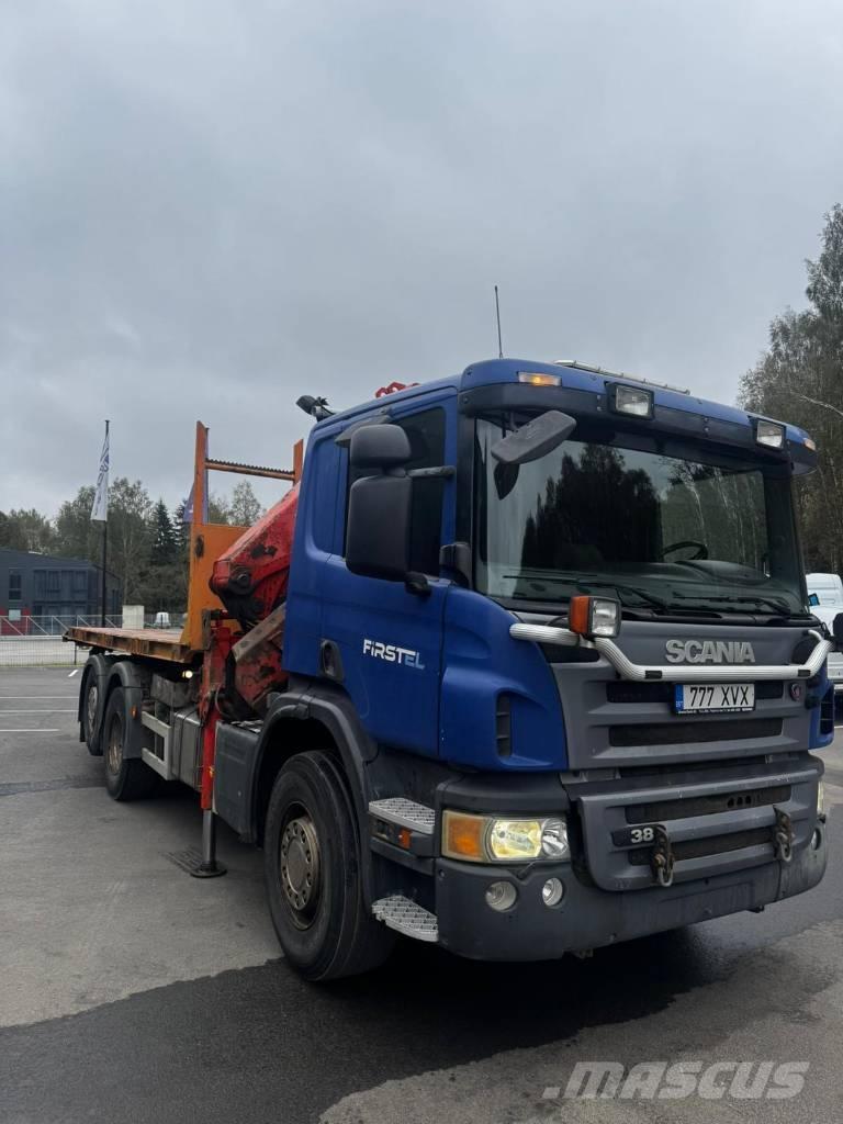 Scania P 380 Autožeriavy, hydraulické ruky