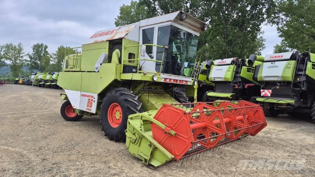 CLAAS Dominator 86 Kombinované zberacie stroje