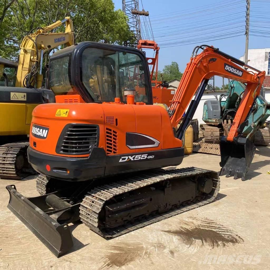 Doosan DX 55 Mini rýpadlá < 7t
