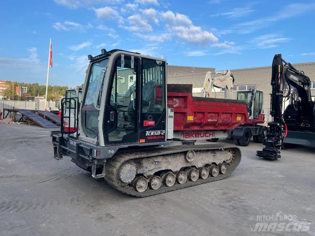Takeuchi TCR 50 Pásové sklápače