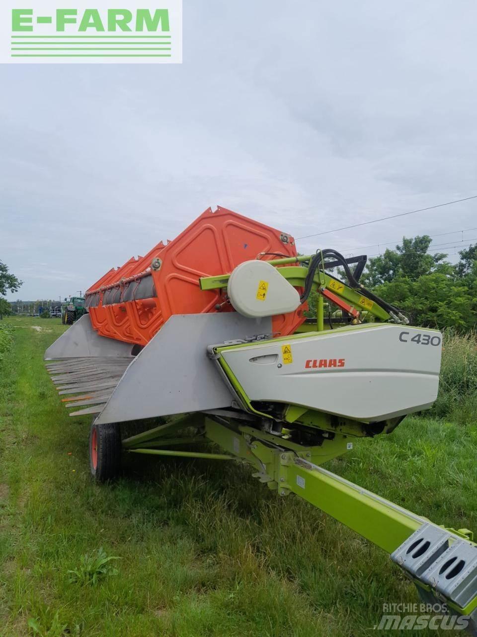 CLAAS SW C 430 Príslušenstvo a náhradné diely ku kombajnom