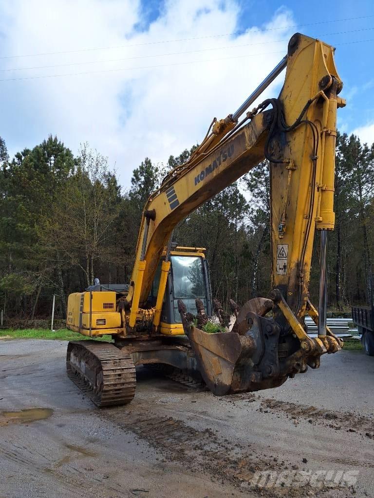 Komatsu PC 160-6K Pásové rýpadlá