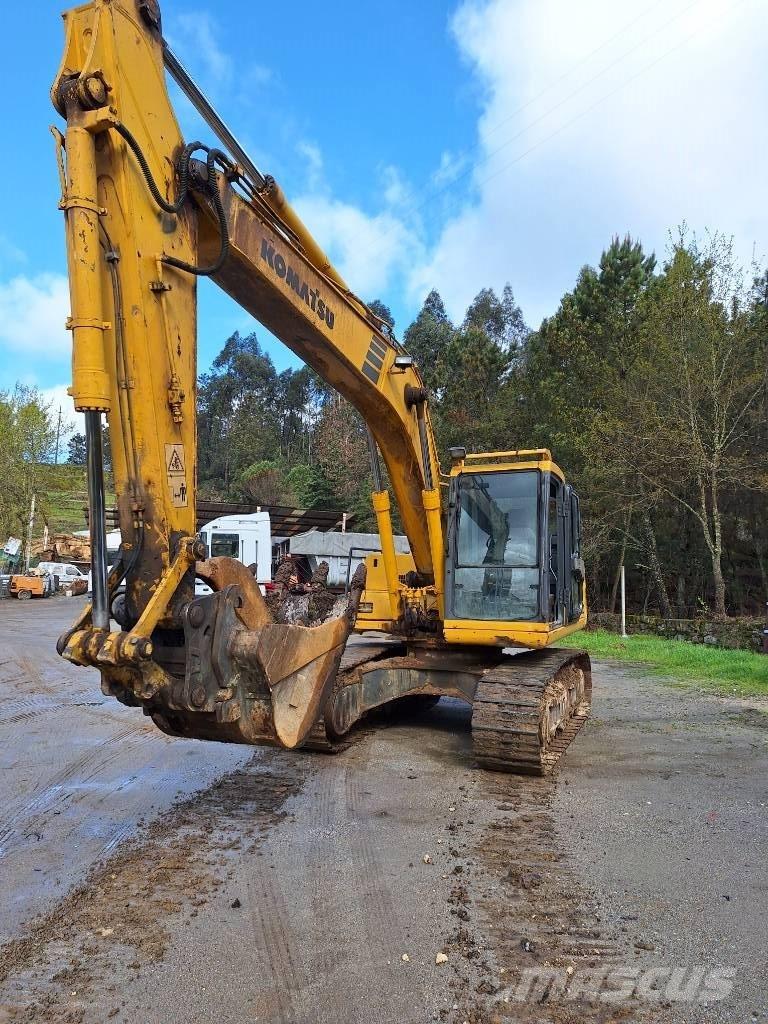 Komatsu PC 160-6K Pásové rýpadlá
