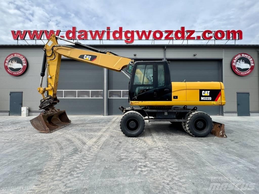 CAT M322D Kolesové rýpadlá