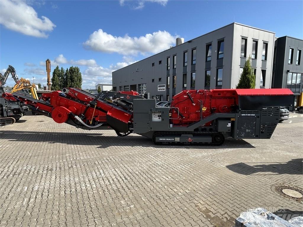 GIPO P 090 GIGA Mobilné drviče
