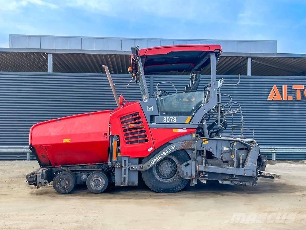 Vögele SUPER 1803-3I Finišéry