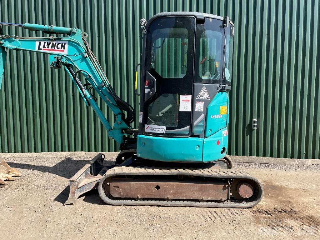 Kobelco SK 28 Mini rýpadlá < 7t