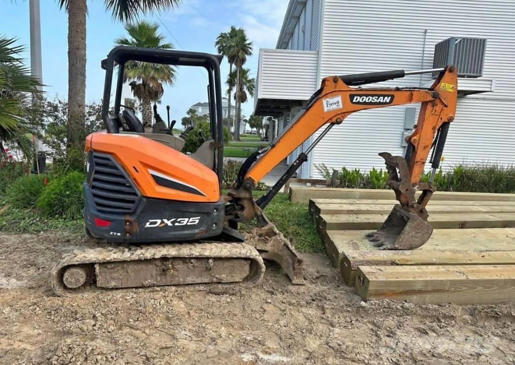 Doosan DX 35 Mini rýpadlá < 7t