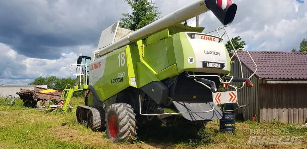 CLAAS Lexion 760 TT Kombinované zberacie stroje