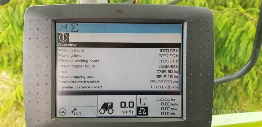 CLAAS Lexion 760 TT Kombinované zberacie stroje