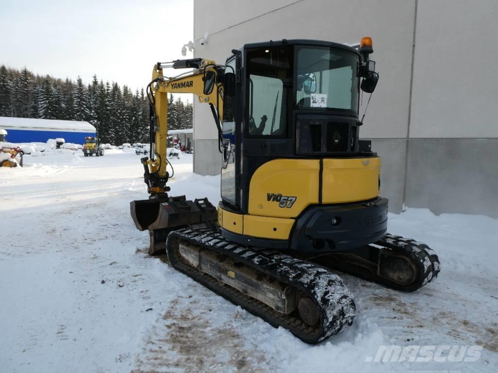 Yanmar Vio 57-6A Mini rýpadlá < 7t