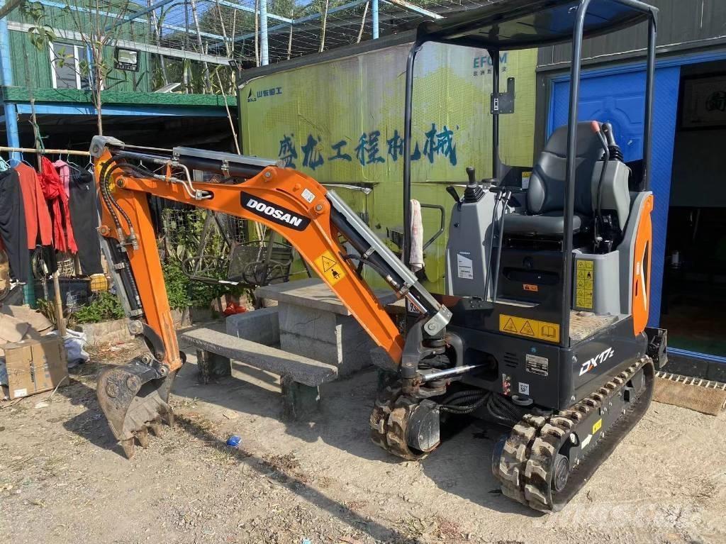 Doosan DX 17 Mini rýpadlá < 7t