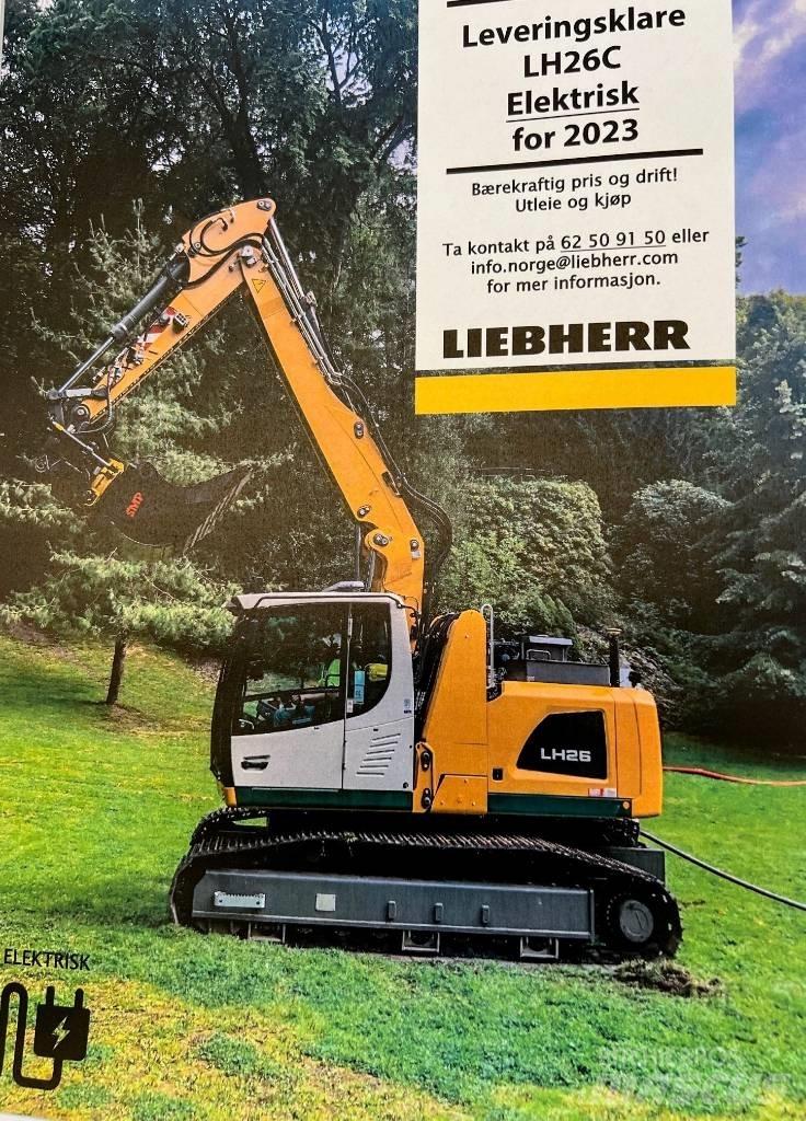 Liebherr LH26 EC Pásové rýpadlá