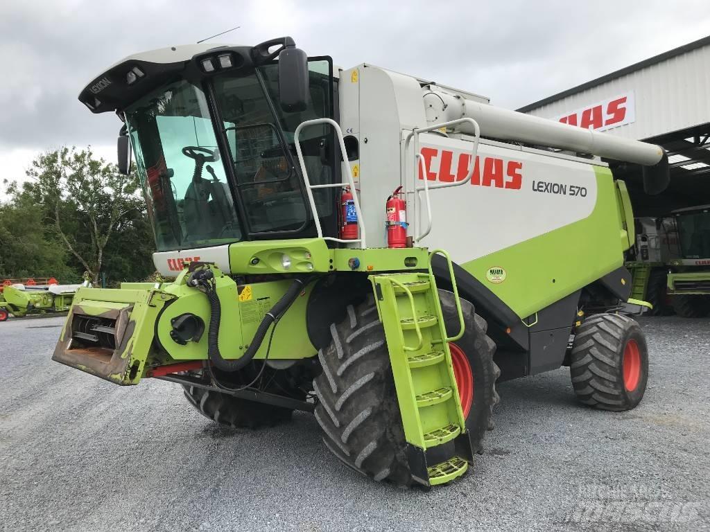 CLAAS Lexion 570 Kombinované zberacie stroje