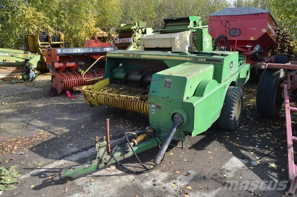 John Deere 468 Lisy na hranaté balíky