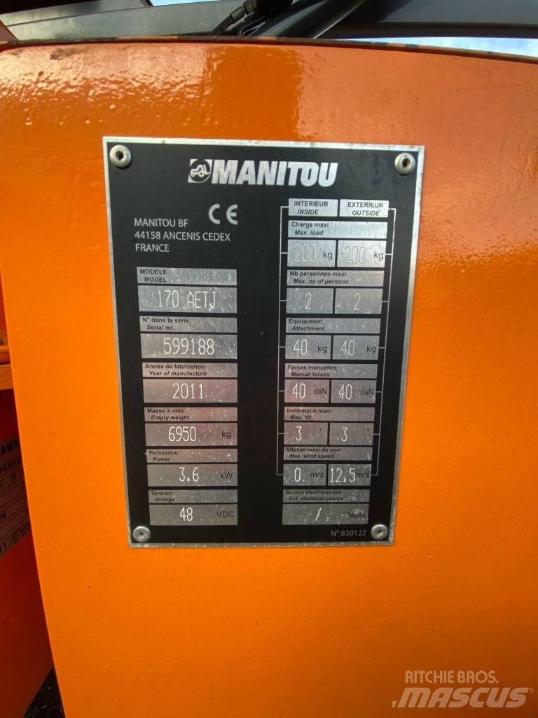 Manitou 170AETJ-L Kĺbové plošiny
