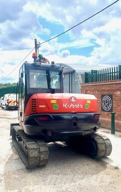 Kubota KX 080-4 Midi rýpadlá 7 t - 12 t