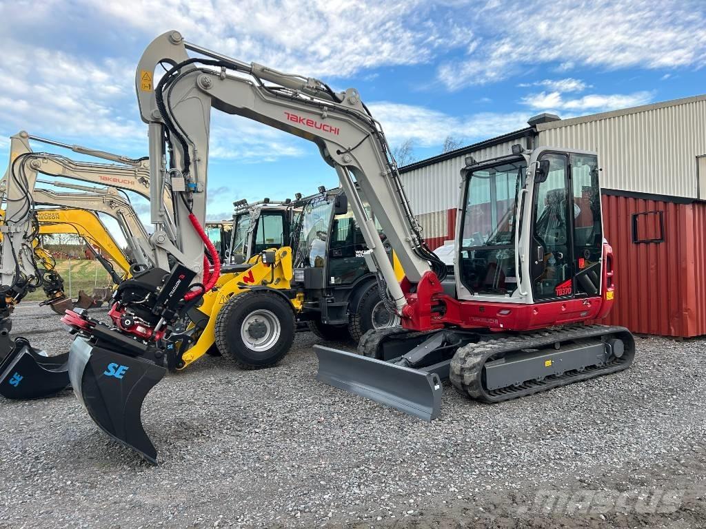 Takeuchi TB370 Midi rýpadlá 7 t - 12 t