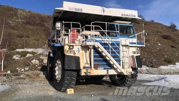 Komatsu HD985 Stavebné sklápače