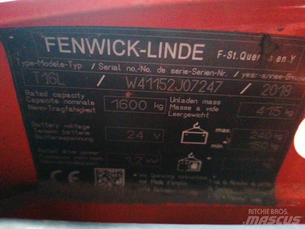 Linde T16L Nízkozdvižný vozík
