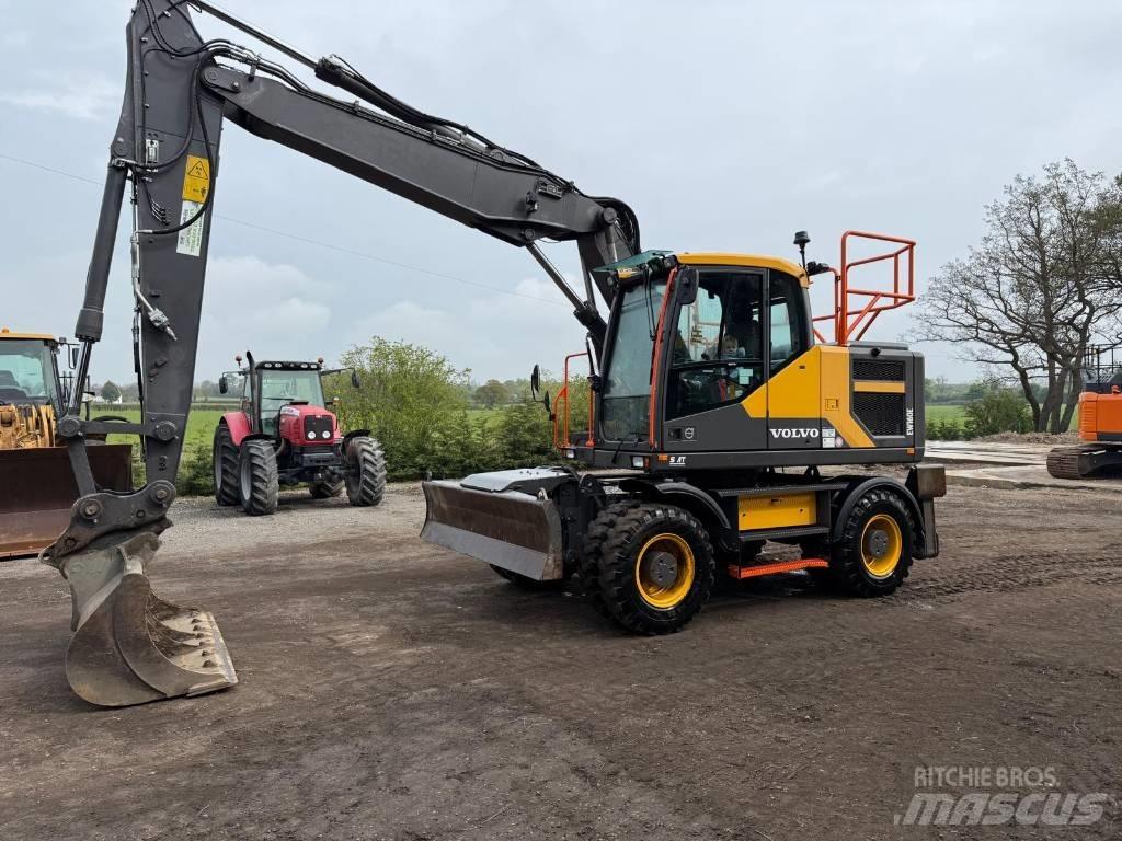 Volvo EW 160 E Kolesové rýpadlá