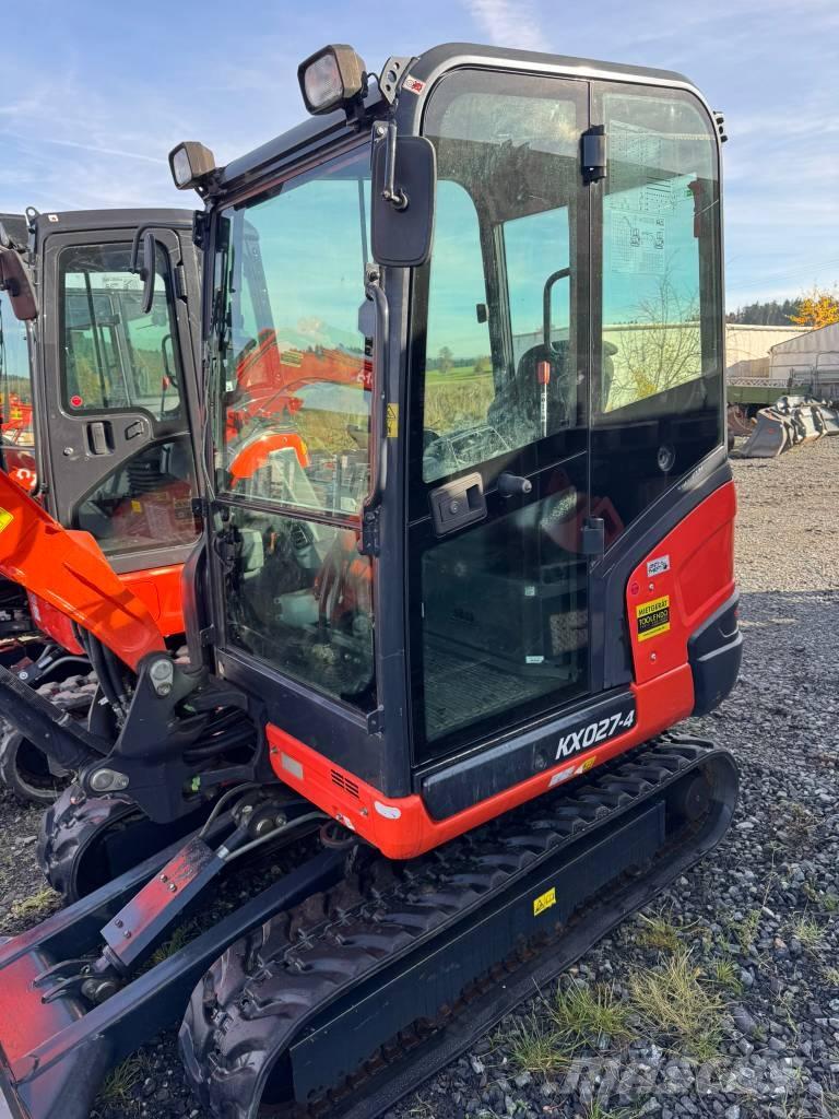 Kubota KX 027-4 Mini rýpadlá < 7t