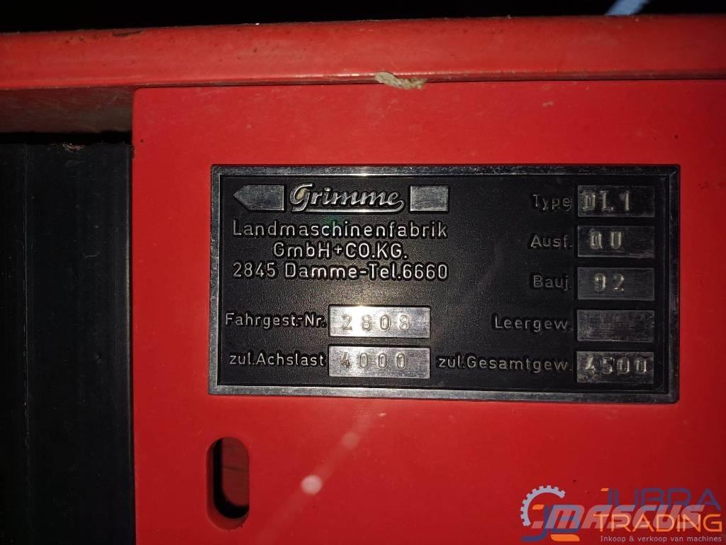 Grimme DL1500 Zemiakové kombajny