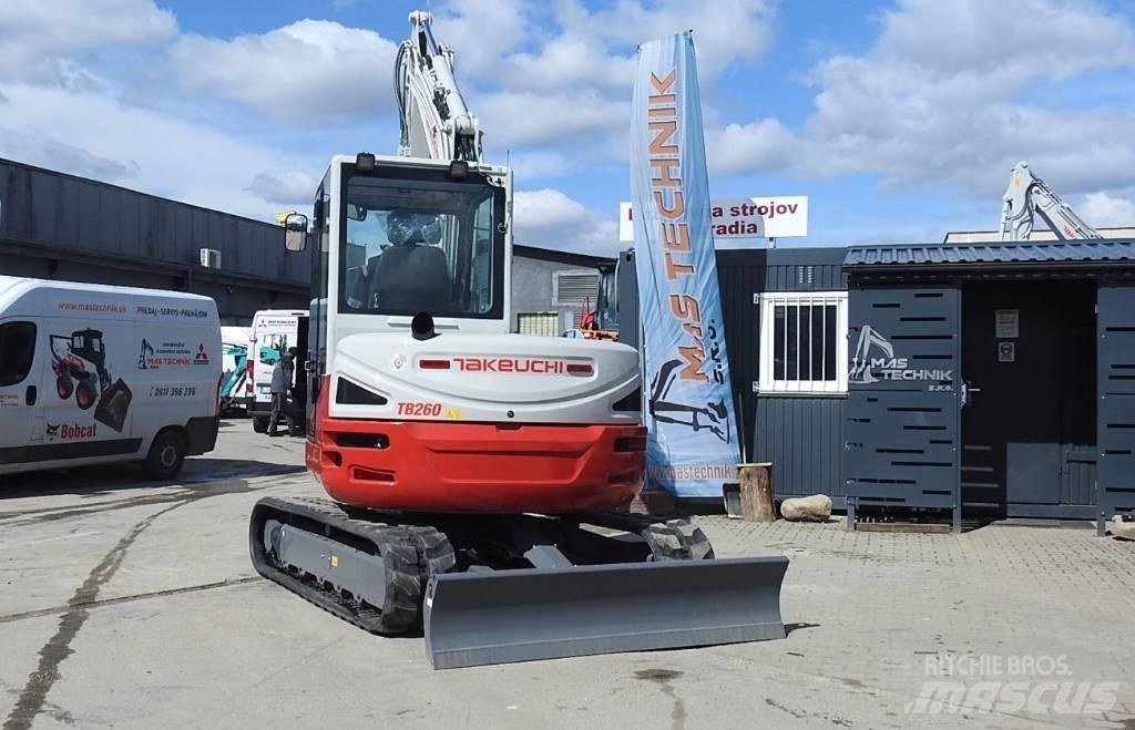 Takeuchi TB 260 Mini rýpadlá < 7t