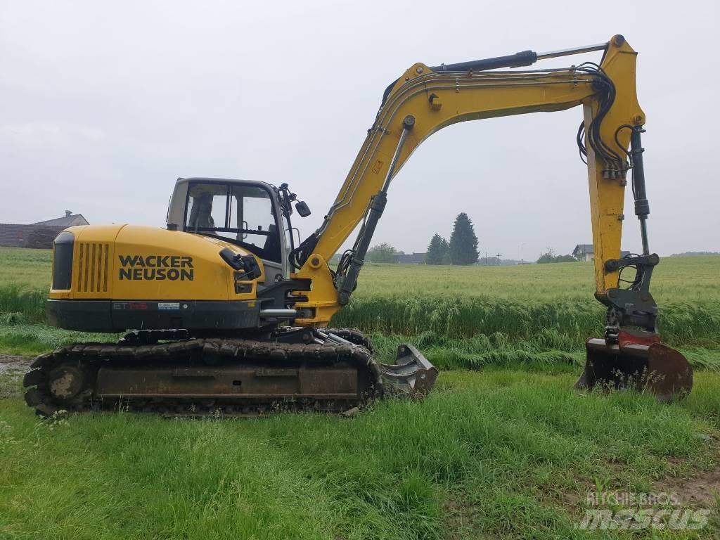 Wacker Neuson ET 145 Pásové rýpadlá