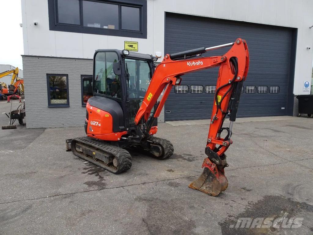 Kubota U27-4 Mini rýpadlá < 7t