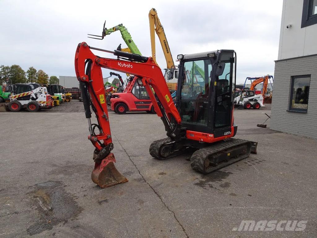 Kubota U27-4 Mini rýpadlá < 7t