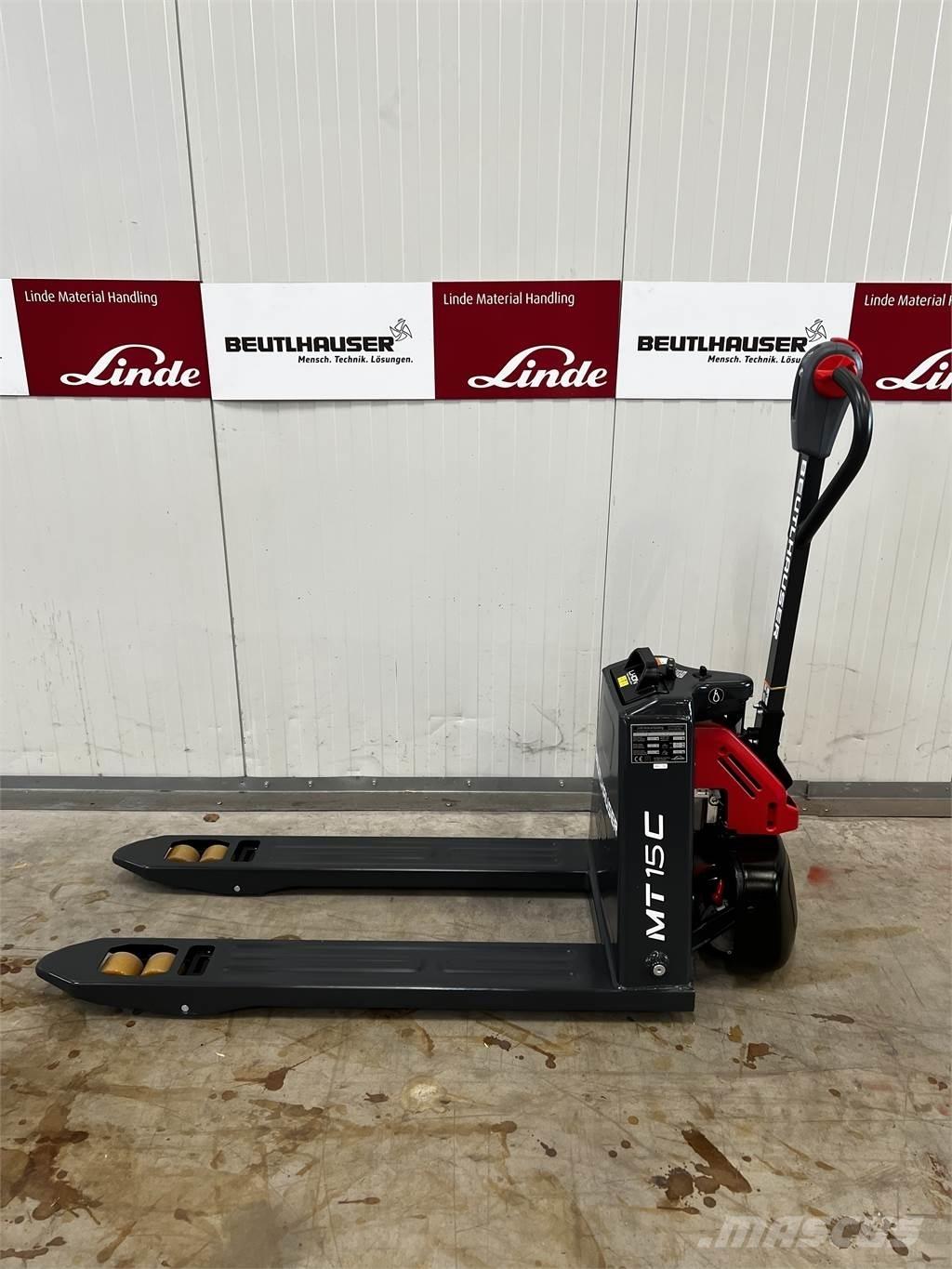 Linde MT15C Ručne vedené vysokozdvižné vozíky