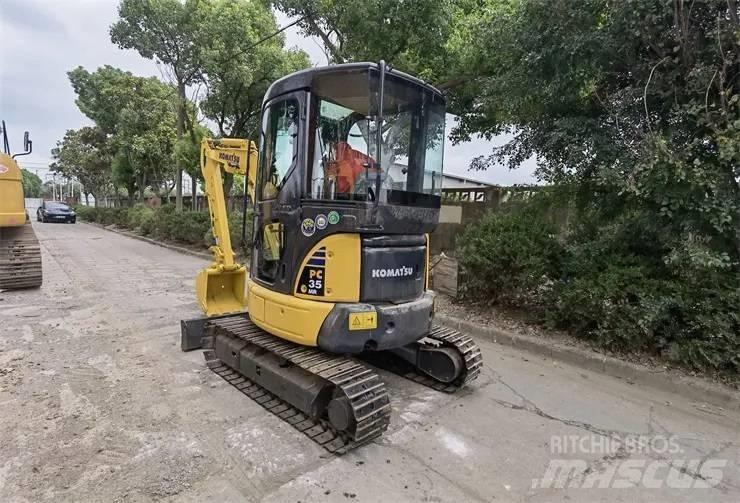 Komatsu PC35 Pásové rýpadlá