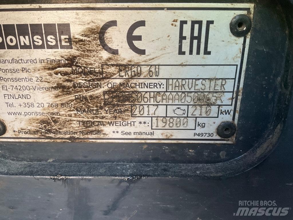 Ponsse ERGO 6W Harvestory