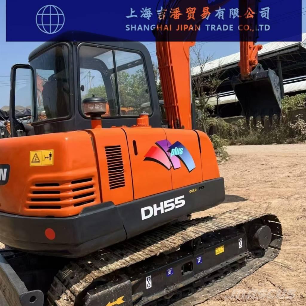 Doosan DH 55 Mini rýpadlá < 7t