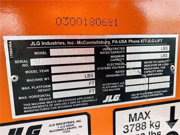 JLG 460 SJ Teleskopické plošiny