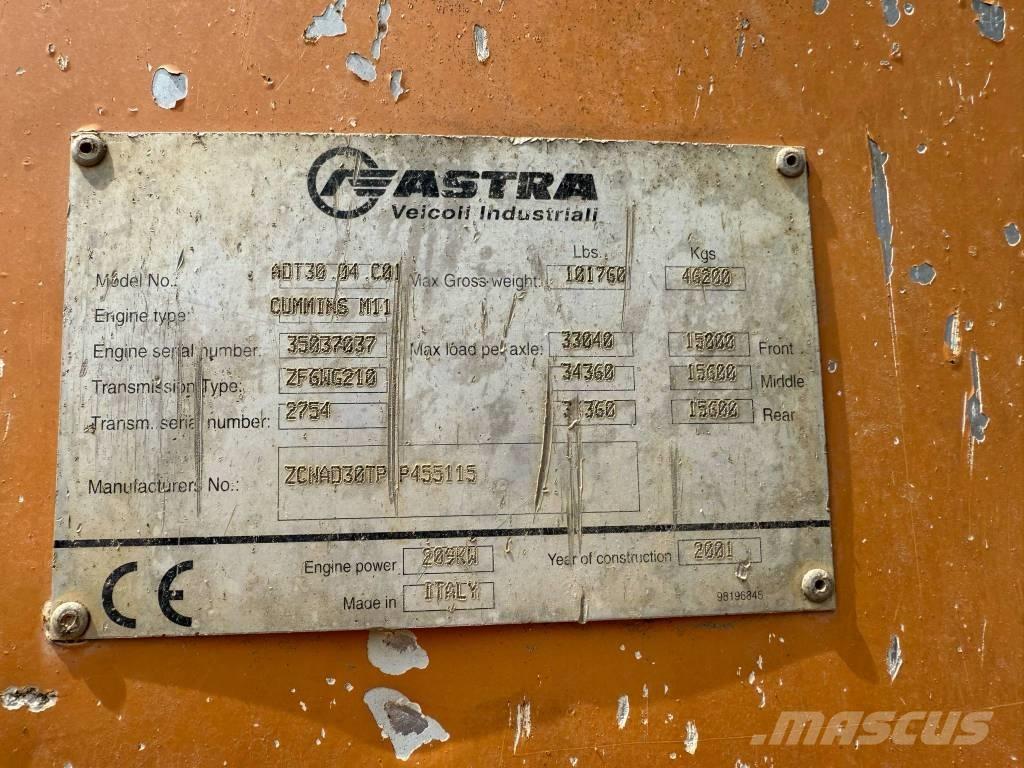 Astra ADT30 Kĺbové nákladné autá
