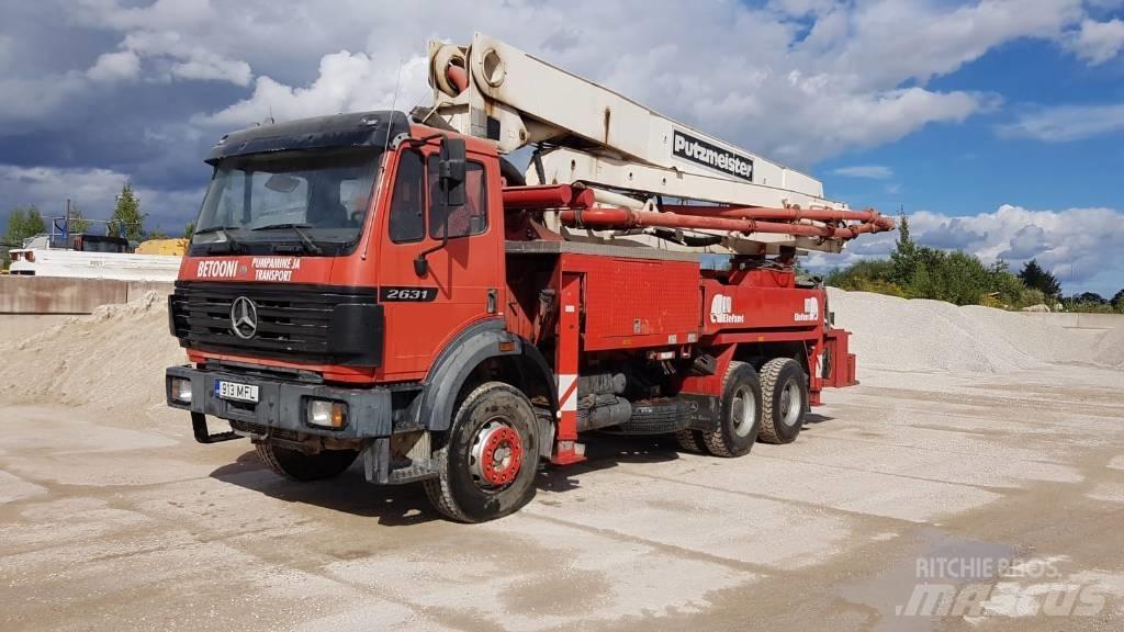 Putzmeister M 36 Nákladné autá s čerpadlami betónu